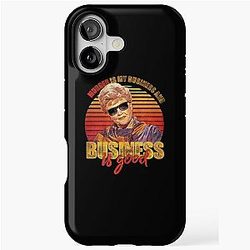 Vintage Jessica Fletcher Murder Is My Business iPhone Tough Case