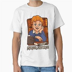 Jessica Fletcher Inspired Merch Perfect For Murder She Wrote Fans Classic T-Shirt