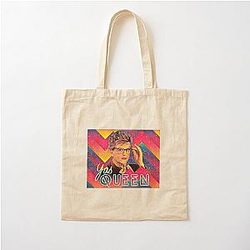 Yas to the Queen Jessica Fletcher Cotton tote bag