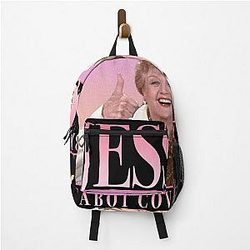 90's retro style Jessica Fletcher backpack