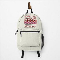 Jessica Fletcher Christmas Sweater Design in Cabot Cove && Backpack