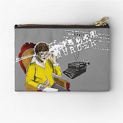 Murder She Wrote - Jessica Fletcher Tribute Zipper Pouch