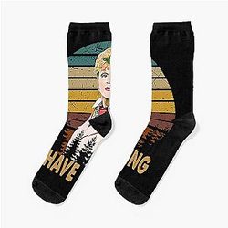 We Have a Saying Jessica Fletcher Graphic Murder She Wrote Gift Socks