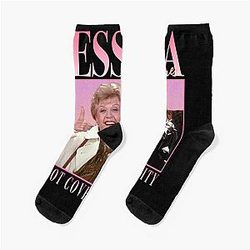 90's Retro Style Jessica Fletcher Socks