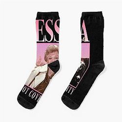 90s Retro Style Jessica Fletcher Socks