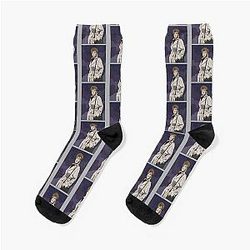 Jessica Fletcher hand draws Socks