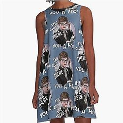 Murder, She Wrote A-Line Dress