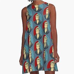 Jessica Fletcher A-Line Dress
