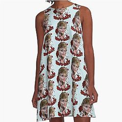 Murder She Wrote Jessica Fletcher Who's Dead A Line Dress