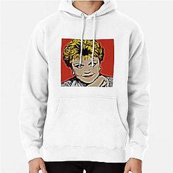 Jessica Fletcher in Pop Art Style Lithograph Pullover Hoodie