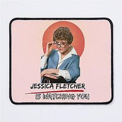 Jessica Fletcher Watching Mouse Pad