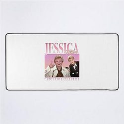 90s Retro Style Jessica Fletcher Desk Mat
