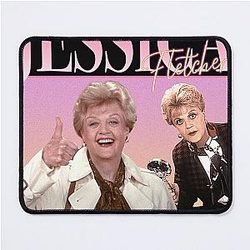 90's Retro Style Jessica Fletcher Mouse Pad