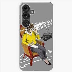 Murder She Wrote Jessica Fletcher Tribute Samsung Galaxy Case