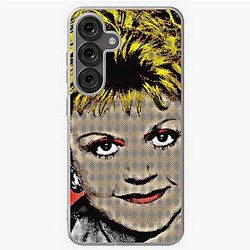 Jessica Fletcher in Pop Art Style Lithography Samsung Galaxy Soft Case
