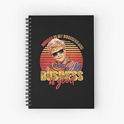 Vintage Jessica Fletcher Murder is my business and business is good notebook