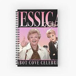 90s Retro Style Jessica Fletcher Notebook