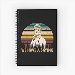 We Have a Graphic Murder She Wrote Spiral Notebook