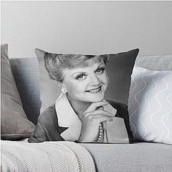 Jessica Fletcher Everywhere Throw Pillow is a throw pillow starring Jessica Fletcher Everywhere
