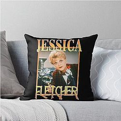 Jessica Fletcher Throw Pillow