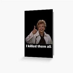 Jessica Fletcher Greeting Card
