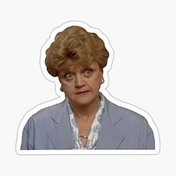 Jessica Fletcher Judging Sticker