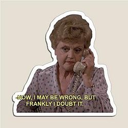 Jessica Fletcher Magnet