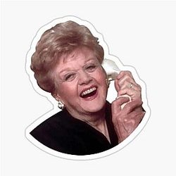 Jessica Fletcher Sticker
