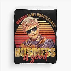 Jessica Fletcher Vintage Duvet Cover Gifts Murder Is Business Is Good