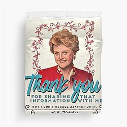 Jessica Fletcher Duvet Cover