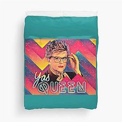 Yas to the Queen Jessica Fletcher Duvet Cover