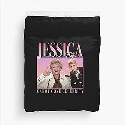 Retro Style Jessica Fletcher Duvet Cover