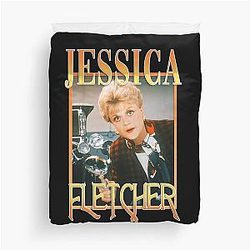 Jessica Fletcher Tribute Duvet Cover