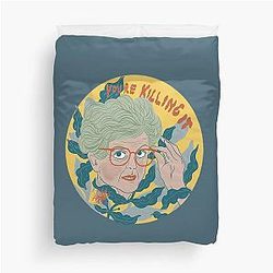 Jessica Fletcher You're Killing It Duvet Cover