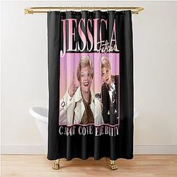 90's Retro Style Jessica Fletcher Shower Curtain