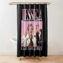 90's Retro Style Shower Curtain