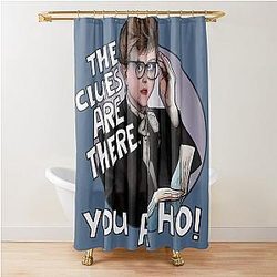 Murder She Wrote Shower Curtain