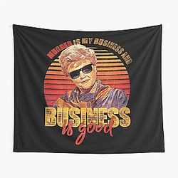 Vintage Jessica Fletcher Murder Is My Business Tapestry