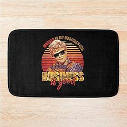 Vintage Jessica Fletcher Murder Is My Business Gifts Bath Mat