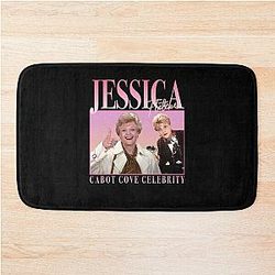 90's Retro Style Bath Mat by Jessica Fletcher