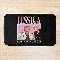 90's Retro Style Jessica Fletcher Bath Mat
