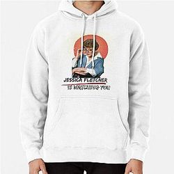 Jessica Fletcher Watching Pullover Hoodie