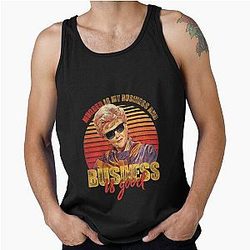 Vintage Jessica Fletcher Murder My Business Is Good Tank Top