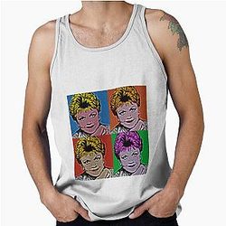 Jessica Fletcher in Pop Art Style Lithograph Tank Top