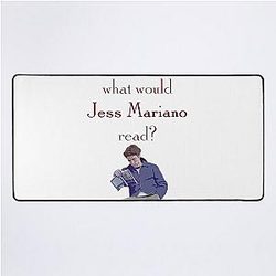 What would Jess read? Desk Mat