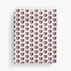 Jess Mariano Heart Duvet Cover