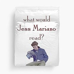What would Jess Mariano read Duvet Cover