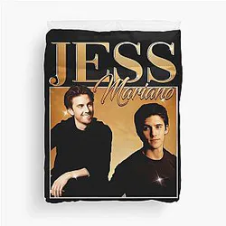 Jess Mariano Signature 90s Vintage Retro Style Duvet Cover