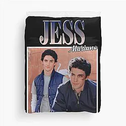 Jess Mariano 90s Vintage Duvet Cover