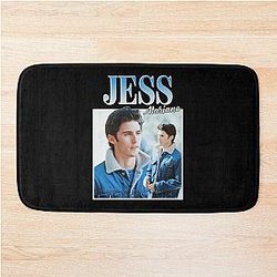Jess Mariano 90s Vintage Essential T-Shirt Bath Mat